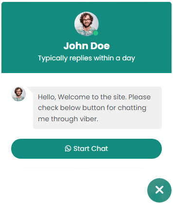 WhatsApp Single Agent Chat for WordPress